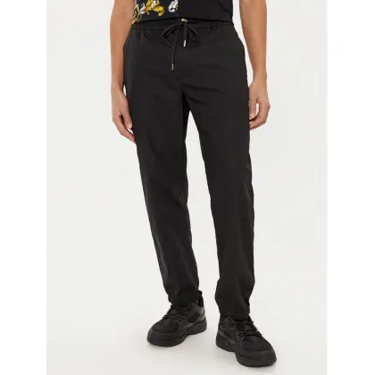 Zdjęcie Versace Jeans Couture Spodnie dresowe 78GAA100 Czarny Regular Fit