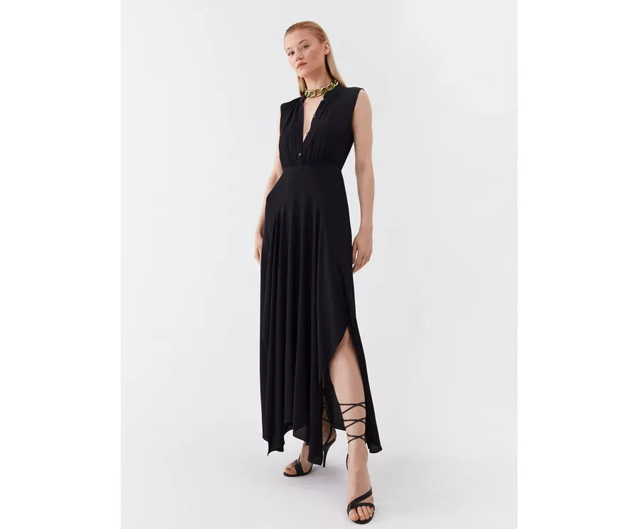 obrazek 1 Patrizia Pepe Sukienka codzienna 2A2575/A8I1-K103 Czarny Regular Fit
