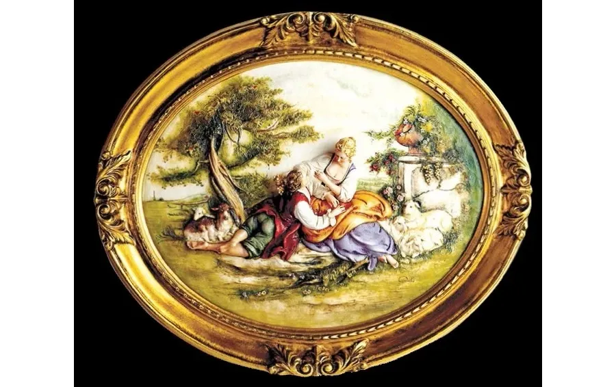 picture 1 Picture with a pastoral theme - decoration for the living room