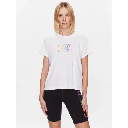 Zdjęcie DKNY Sport T-Shirt DP3T8782 Biały Classic Fit