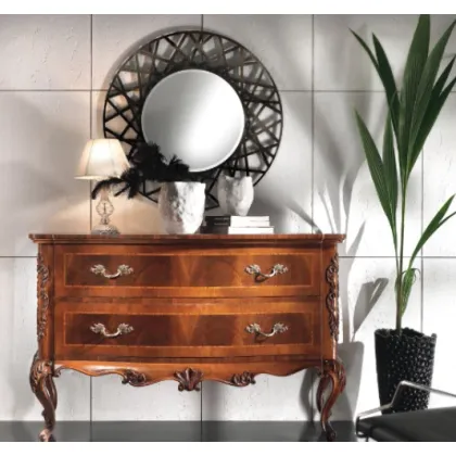 Zdjęcie Prestiżowe lustro do sypialni w kolorze czarnym