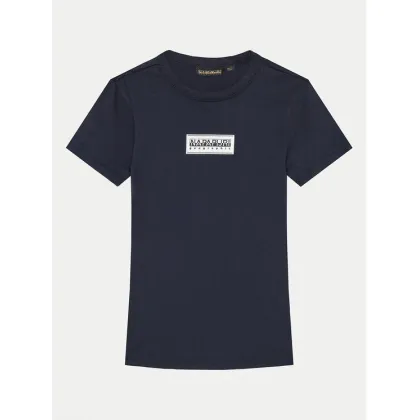 Zdjęcie Napapijri T-Shirt Chamois NP0A4HYL D Granatowy Regular Fit