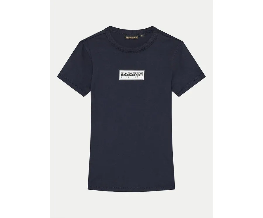 obrazek 1 Napapijri T-Shirt Chamois NP0A4HYL D Granatowy Regular Fit
