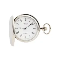 Picture A small silver pocket watch