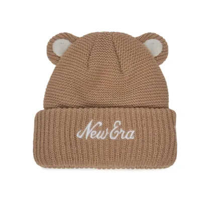 Zdjęcie New Era Czapka Teddy Bear Ears Cuff Knit Beanie 60580864 Brązowy