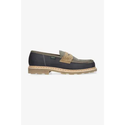 Zdjęcie Paraboot mokasyny skórzane Nantes męskie kolor czarny 213872-black