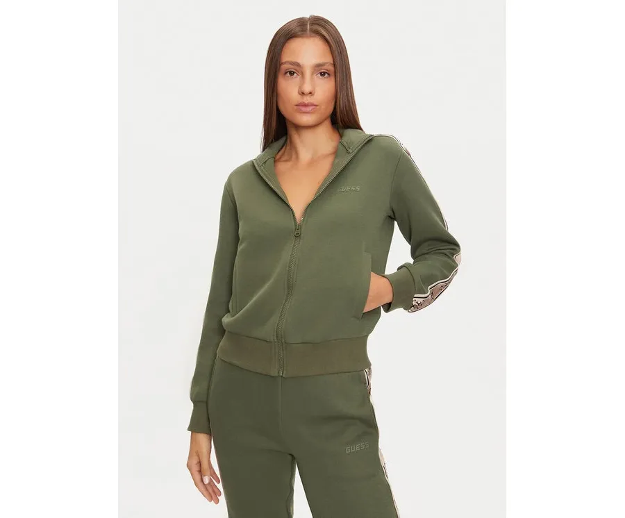 obrazek 1 Guess Bluza Britney V2YQ16 KB3P2 Zielony Regular Fit