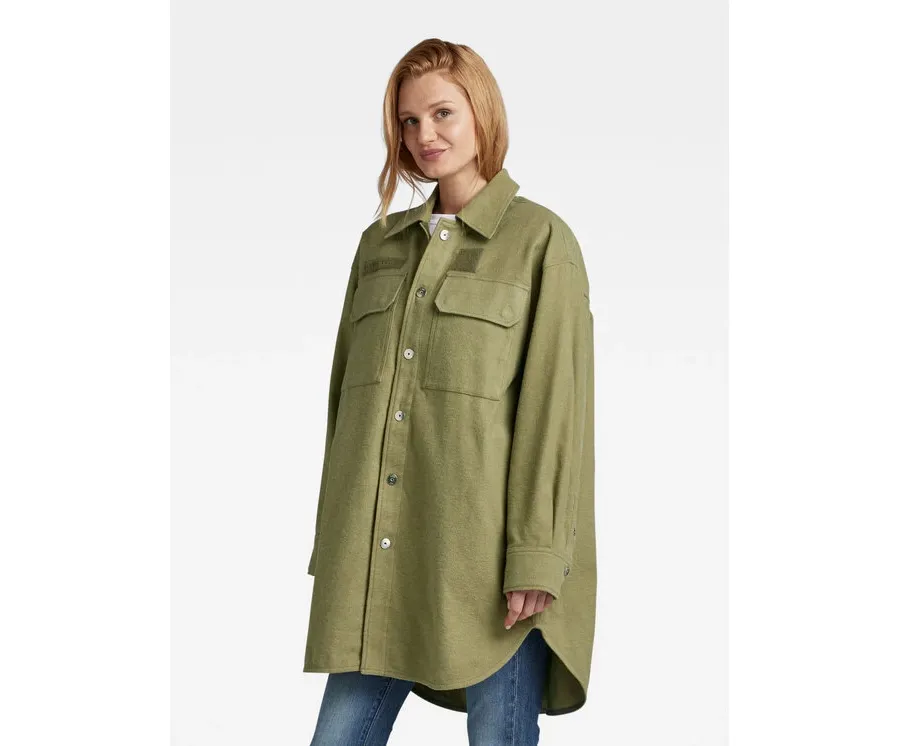 obrazek 1 G-Star Raw Kurtka przejściowa D23023-C838-B212 Zielony Oversize