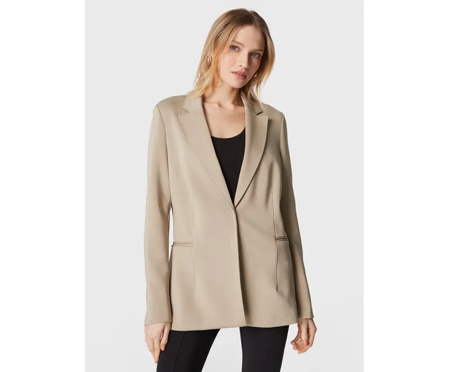 obrazek 1 Calvin Klein Marynarka Technical K20K205018 Szary Regular Fit