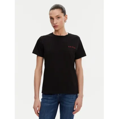 Zdjęcie Guess T-Shirt W5RI04 I3Z14 Czarny Regular Fit