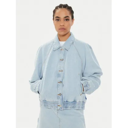 Zdjęcie Hugo Kurtka jeansowa Gebari_B 50515762 Niebieski Relaxed Fit HUGO