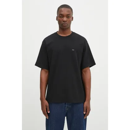 Zdjęcie Dickies t-shirt bawełniany Clancy Heavyweight Tee męski kolor czarny z nadrukiem DK0A4Z4L