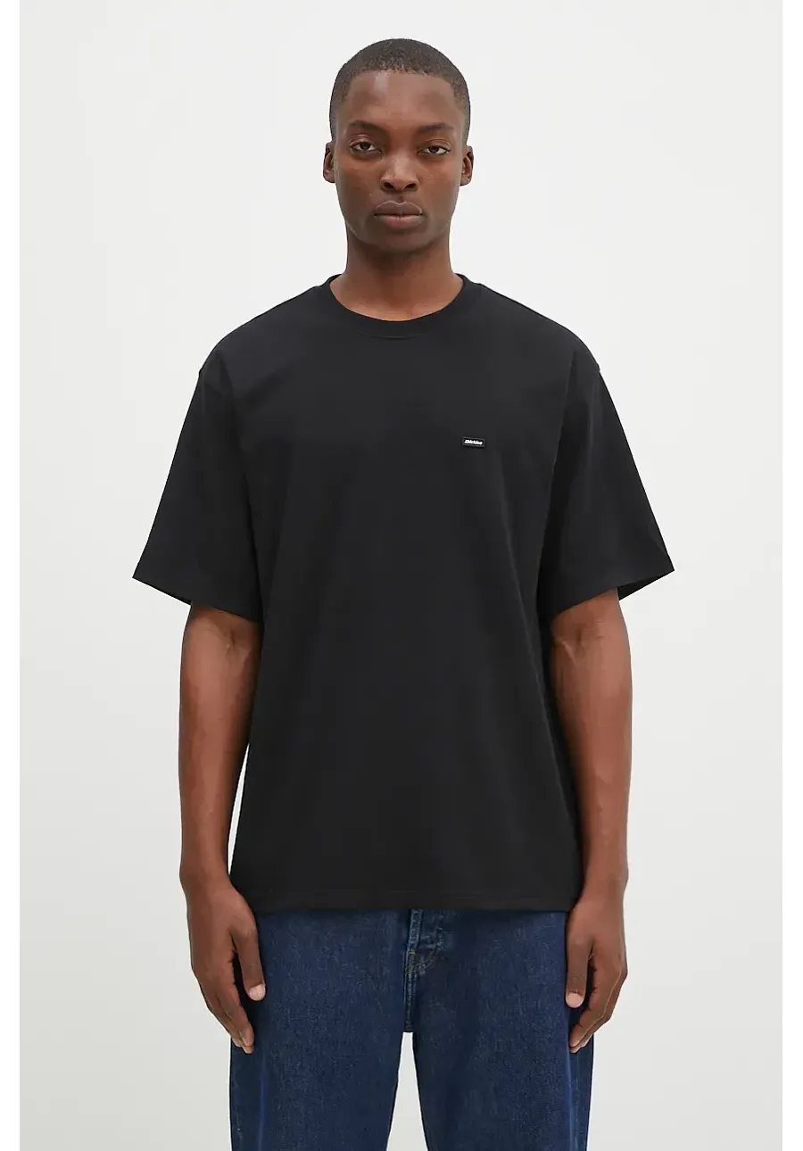 obrazek 1 Dickies t-shirt bawełniany Clancy Heavyweight Tee męski kolor czarny z nadrukiem DK0A4Z4L