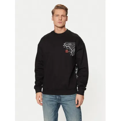 Zdjęcie HUGO Bluza Derumkek 50532094 Czarny Relaxed Fit