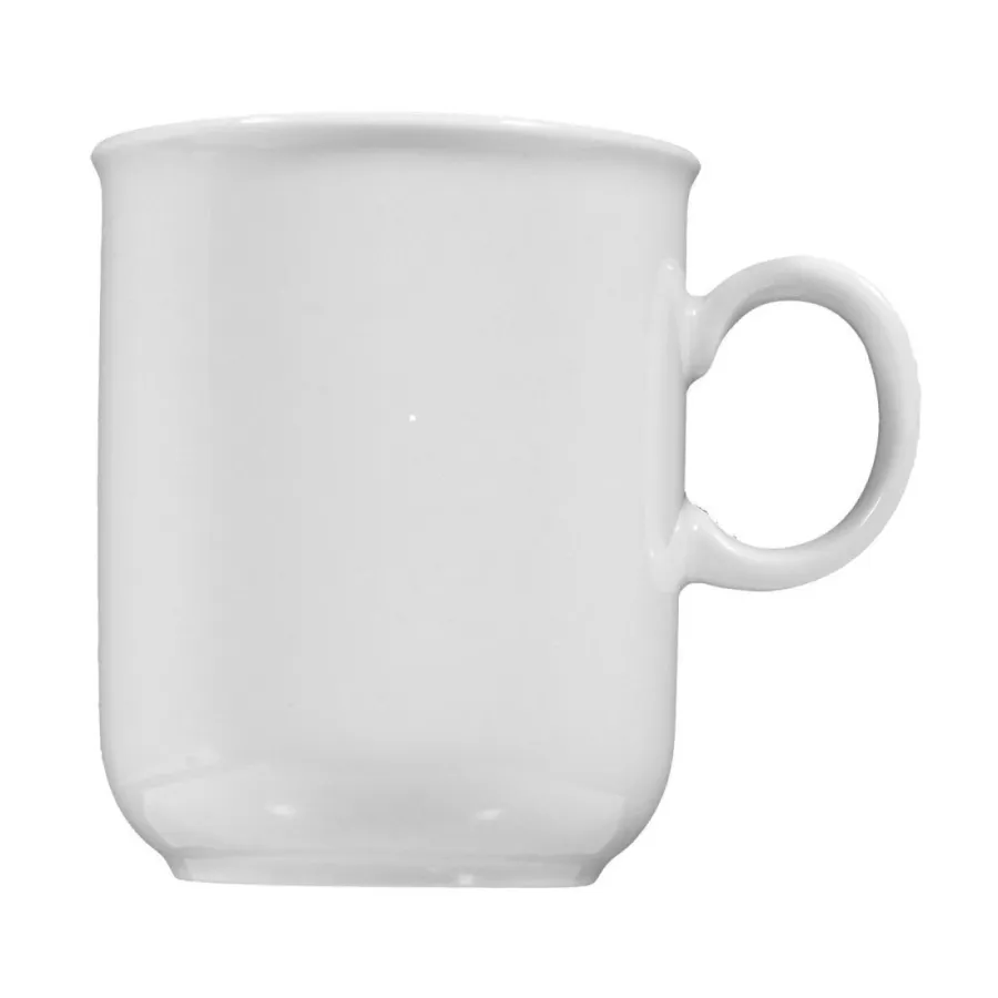 obrazek 2 Biały porcelanowy kubek o nowoczesnym wzornictwie - Seltmann Weiden
