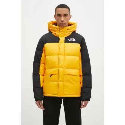 Zdjęcie The North Face kurtka puchowa HMLYN Down męska kolor żółty zimowa NF0A4QYXZU31