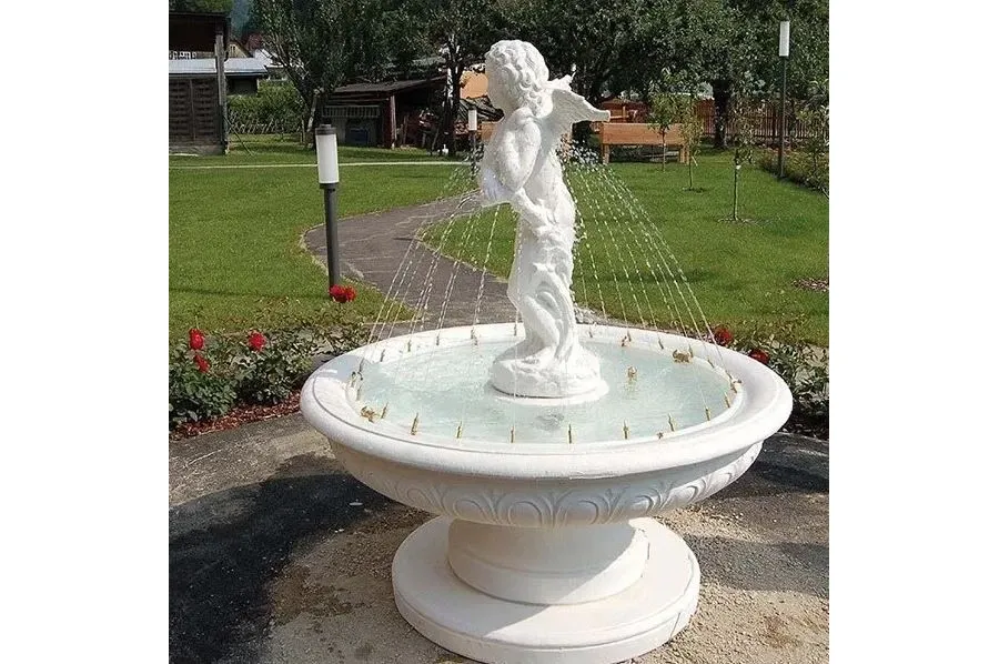 obrazek 2 Oryginalna fontanna ogrodowa Paradiso z aniołkiem