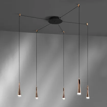 Zdjęcie Włoskie oświetlenie - lampa wisząca do nowoczesnych wnętrz