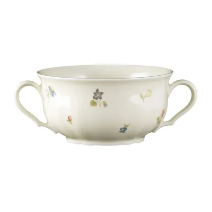 Picture Beautiful porcelain soup cup in a classic style - Seltmann Weiden