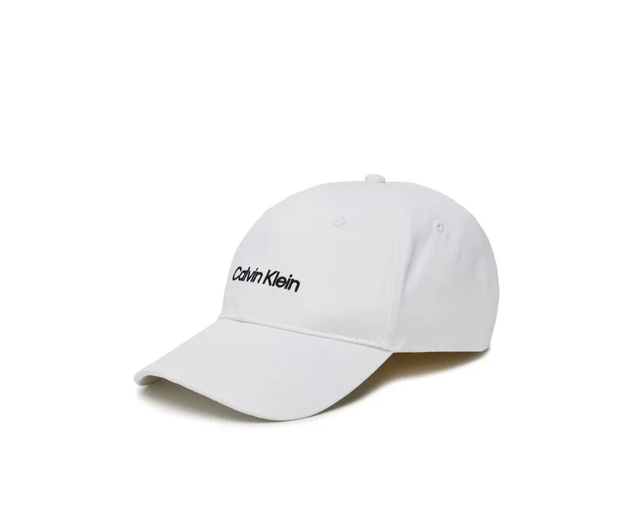 obrazek 1 Calvin Klein Czapka z daszkiem Logo Embroidery LV04D5003G Biały