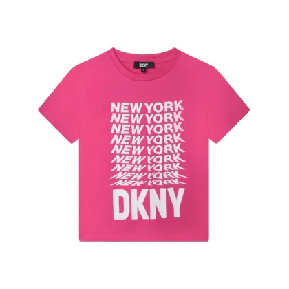 Zdjęcie DKNY T-Shirt D35S76 D Różowy Regular Fit