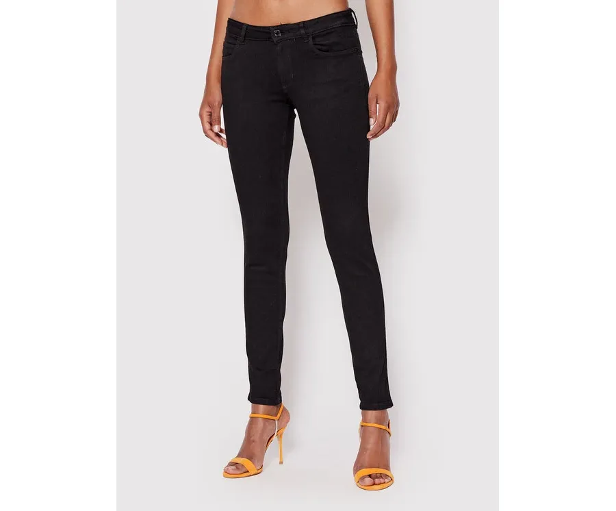 obrazek 1 Guess Jeansy Curve X. W2YAJ2 D4PZ1 Czarny Skinny Fit