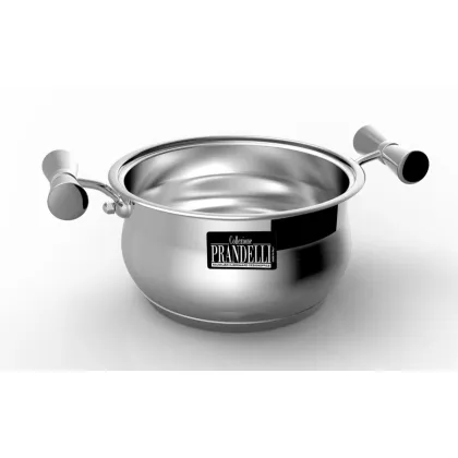 Zdjęcie Solidny garnek z pokrywą ze stali nierdzewnej