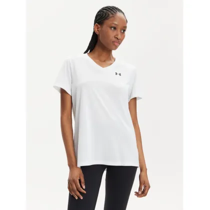 Zdjęcie Under Armour Koszulka techniczna Tech Ssv- Solid 1384229-100 Biały Loose Fit