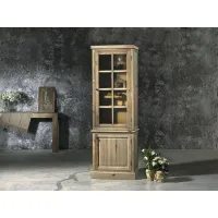 Picture Elegant display cabinet made of pine wood - Guarnieri