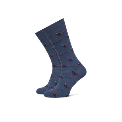 Zdjęcie Barbour Skarpety Wysokie Męskie Mavin Pheasant MSO0068BU74 Niebieski