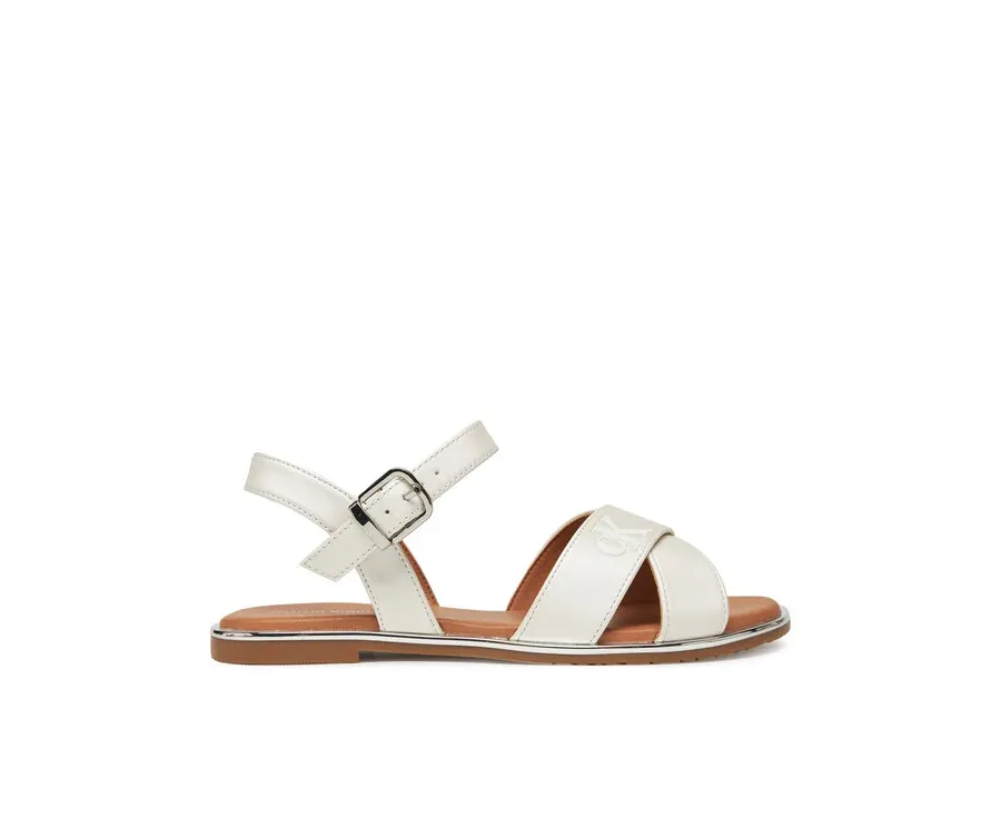 obrazek 1 Calvin Klein Jeans Sandały V3A2-82042-1688 S Biały