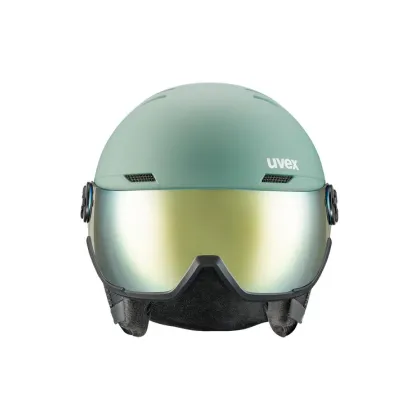 Zdjęcie Uvex Kask narciarski Wanted Visor 56/6/262/11/05 Zielony