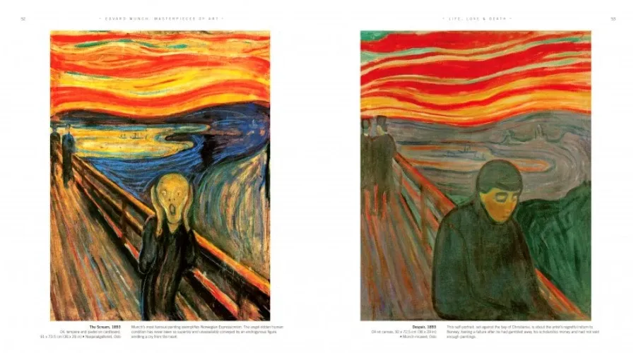 obrazek 3 Książka Edvard Munch - Arcydzieła sztuki  - Flame Tree Publishing