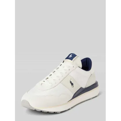 Zdjęcie Sneakersy skórzane z wyhaftowanym logo model ‘TRAIN’