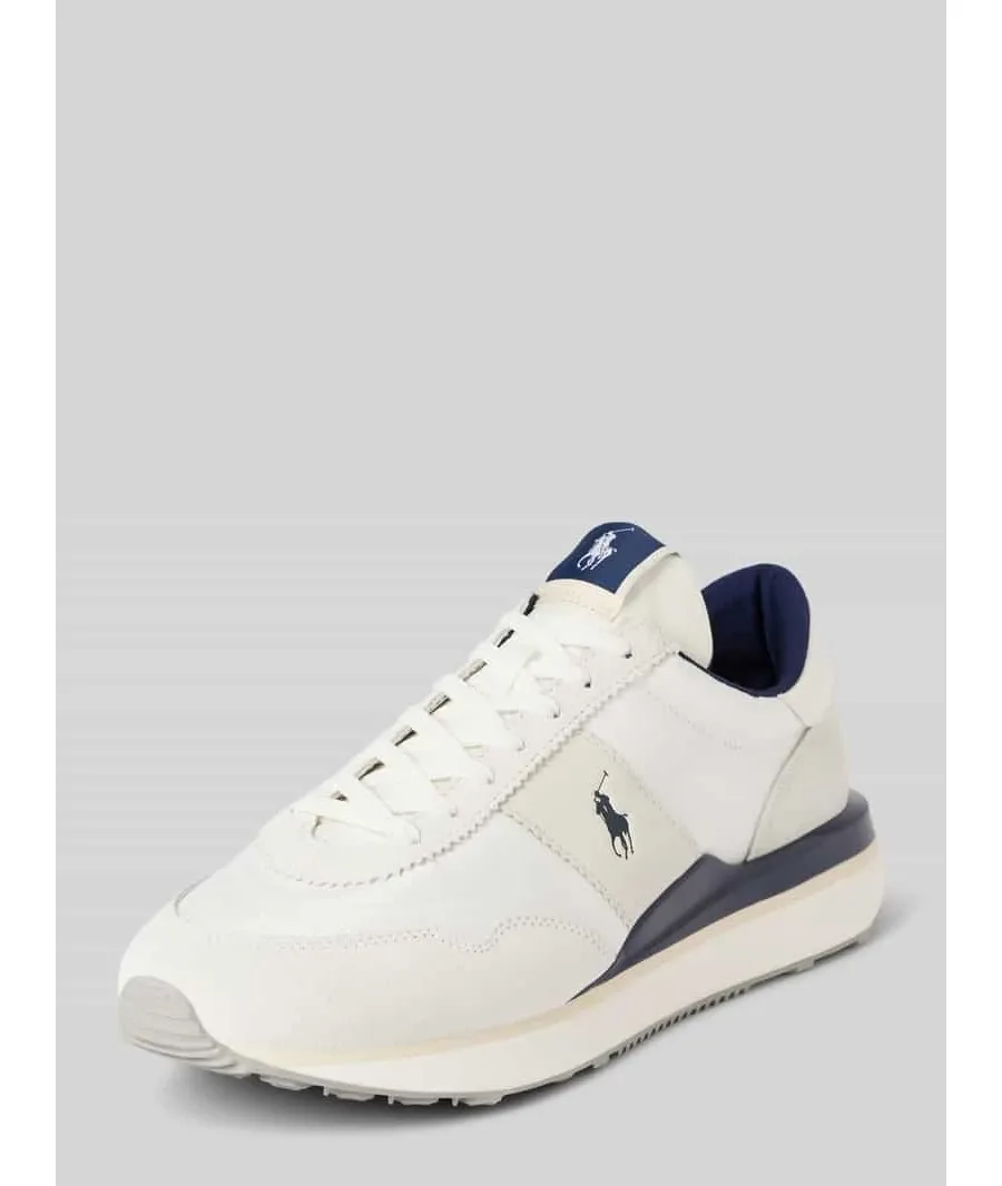 obrazek 1 Sneakersy skórzane z wyhaftowanym logo model ‘TRAIN’