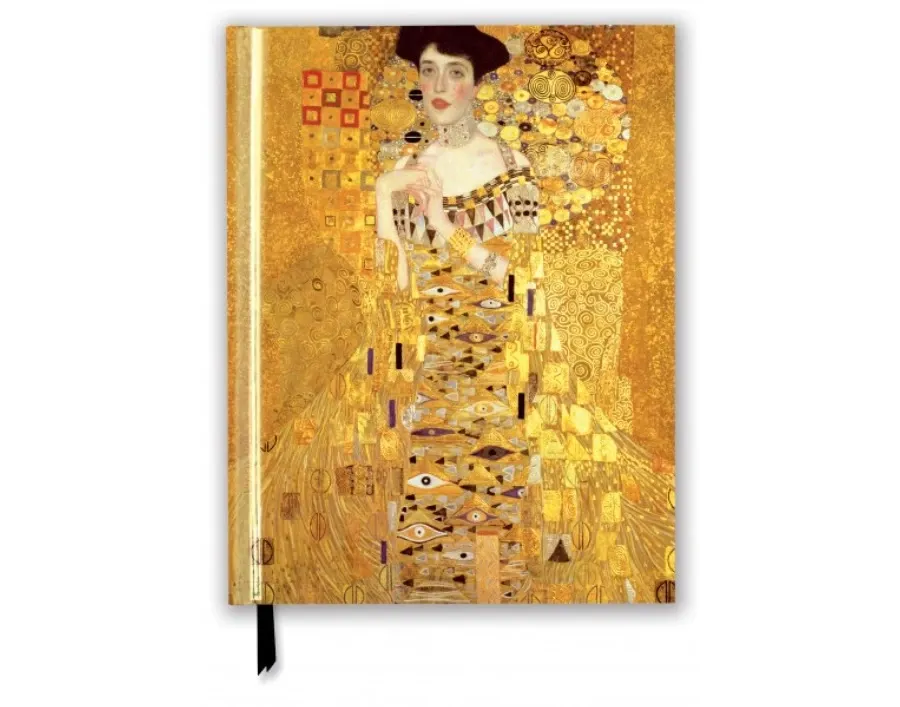obrazek 1 Stylowy szkicownik (Gustav Klimt: Adele Bloch Bauer I) - Flame Tree Publishing