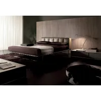 Picture An exclusive bedroom bed from an Italian manufacturer