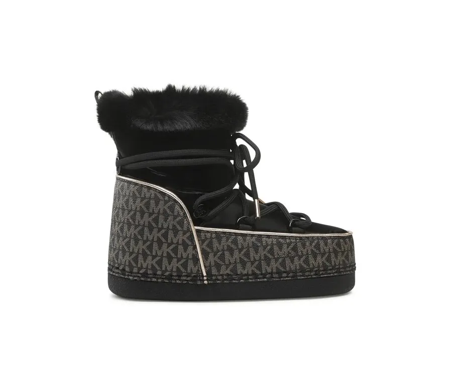 obrazek 1 MICHAEL Michael Kors Śniegowce Zelda Bootie 40F2ZMFE5D Czarny