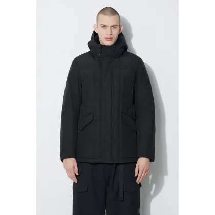 Zdjęcie Woolrich kurtka puchowa Blizzard Field Jacket męska kolor czarny zimowa CFWOOU0621MRUT0001