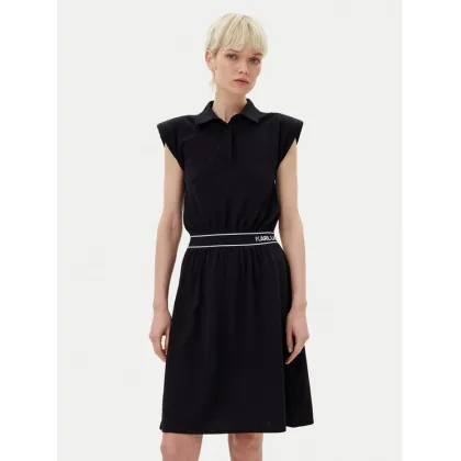 Zdjęcie KARL LAGERFELD Sukienka codzienna A2W13038 Czarny Regular Fit
