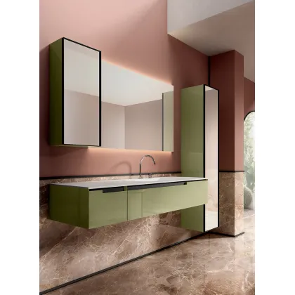 Zdjęcie Ładny komplet mebli łazienkowych od włoskiej firmy Oasis