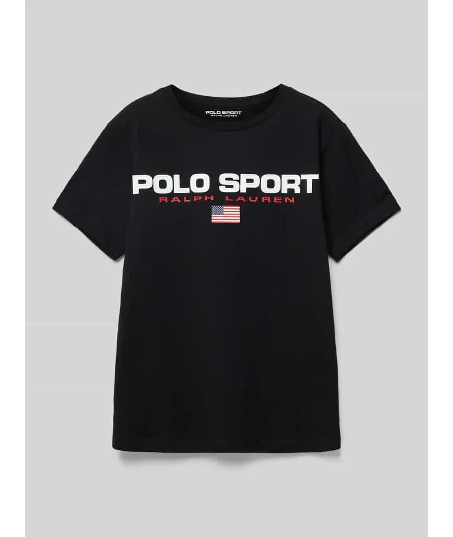 obrazek 1 T-shirt o kroju regular fit z bawełny