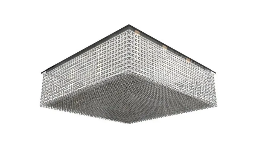 obrazek 2 Lampa sufitowa z efektem spadających kryształów