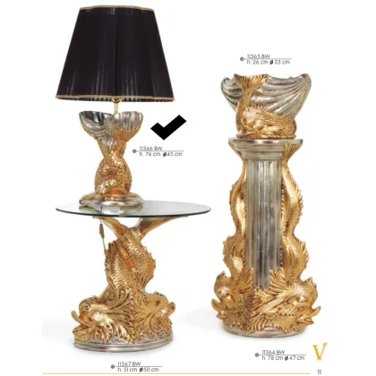 Zdjęcie Prestiżowa lampa z motywem rybnym - Valle d'oro Patchi