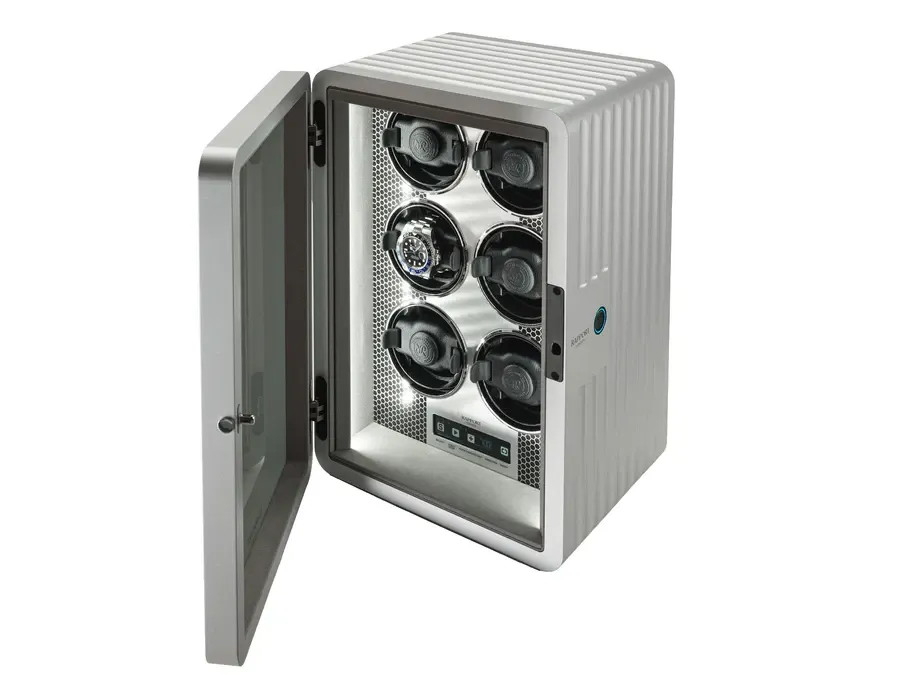 obrazek 3 Srebrny rotomat do 6 zegarków