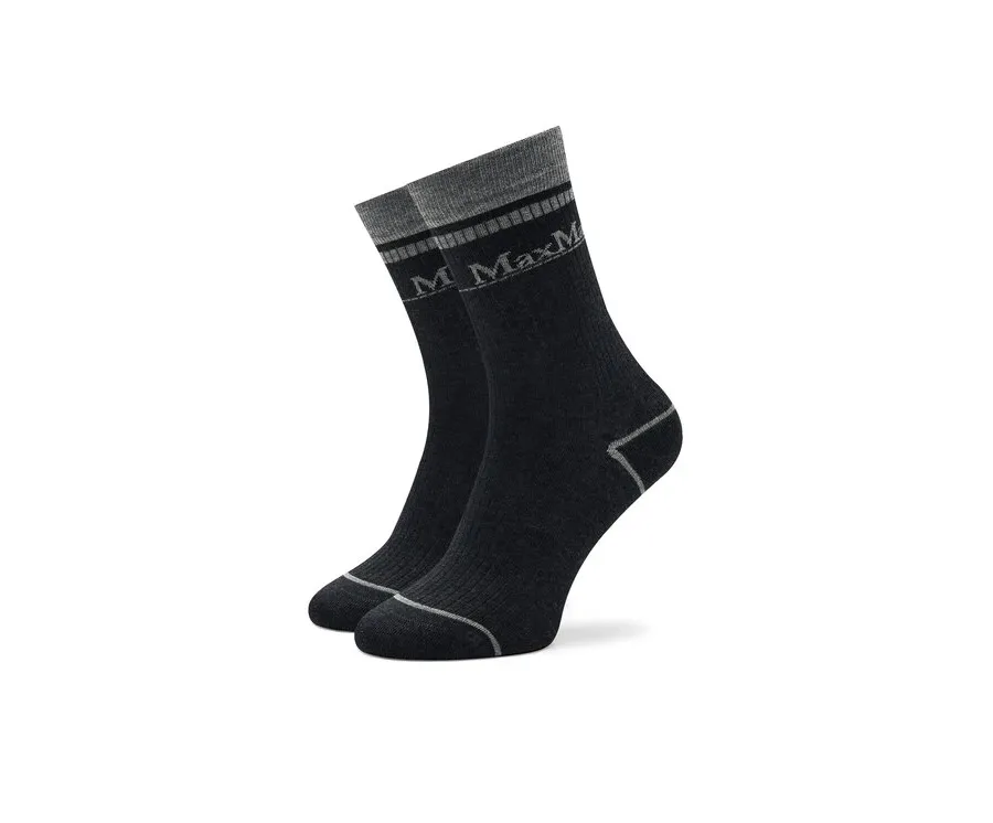 obrazek 1 Max Mara Leisure Skarpety wysokie damskie Gabarra 2426556018 Szary