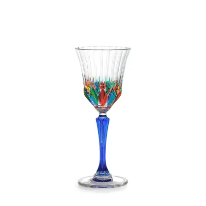 Zdjęcie Kolorowy komplet 6 kieliszków do degustacji białego wina (150 ml)