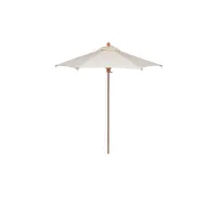 Zdjęcie Okrągły parasol z drewnianym słupkiem, średnicy 300 cm do ogrodu i na taras