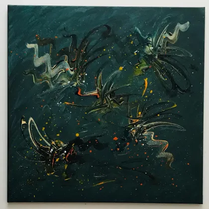 Zdjęcie Deep, akryl na płótnie