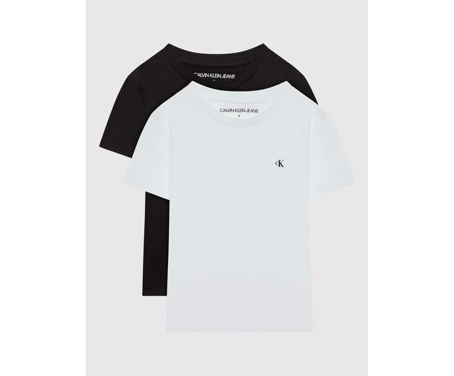 obrazek 1 Calvin Klein Jeans Komplet 2 t-shirtów Monogram IB0IB01093 Biały Regular Fit